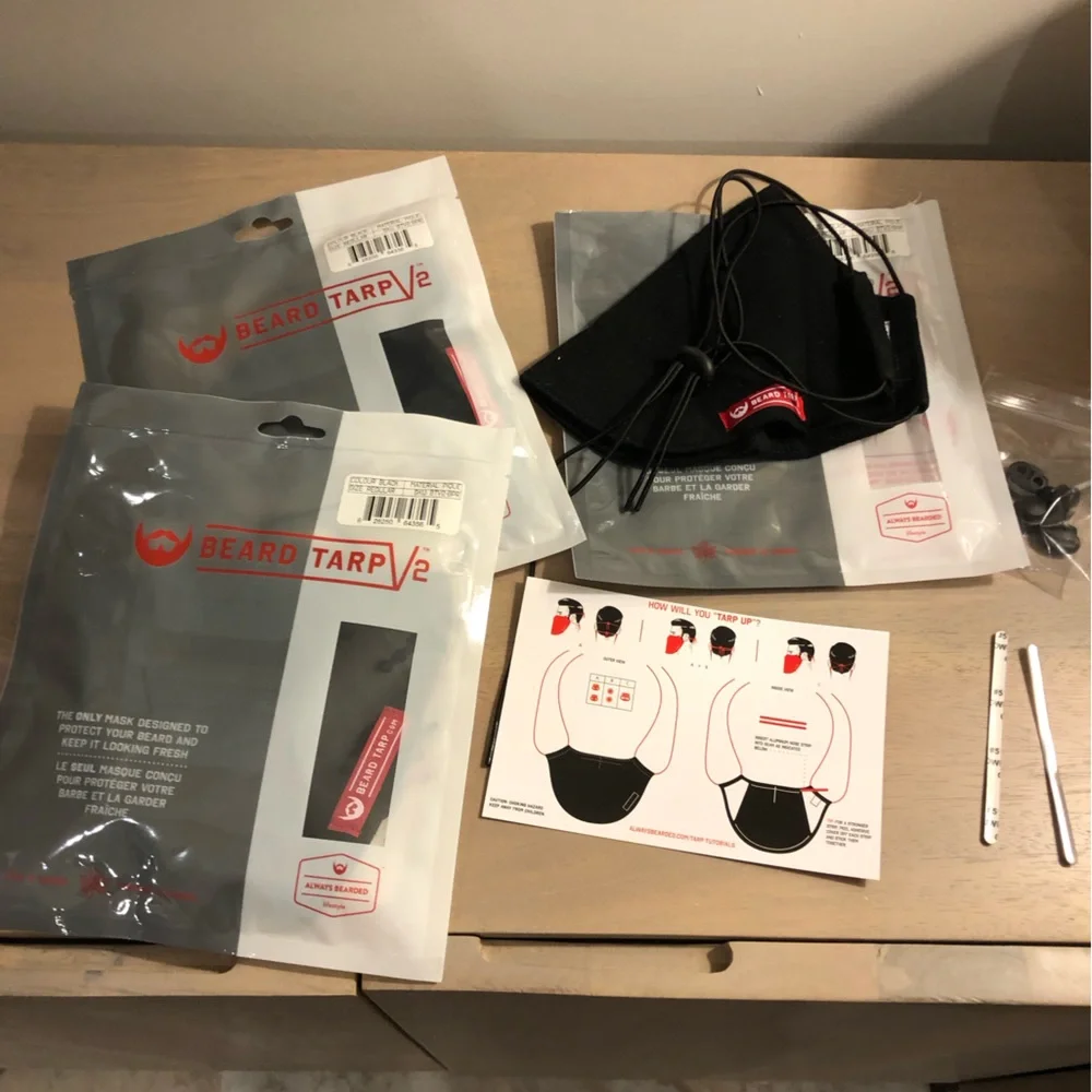 Beard Tarp Regular Face Masks V2
